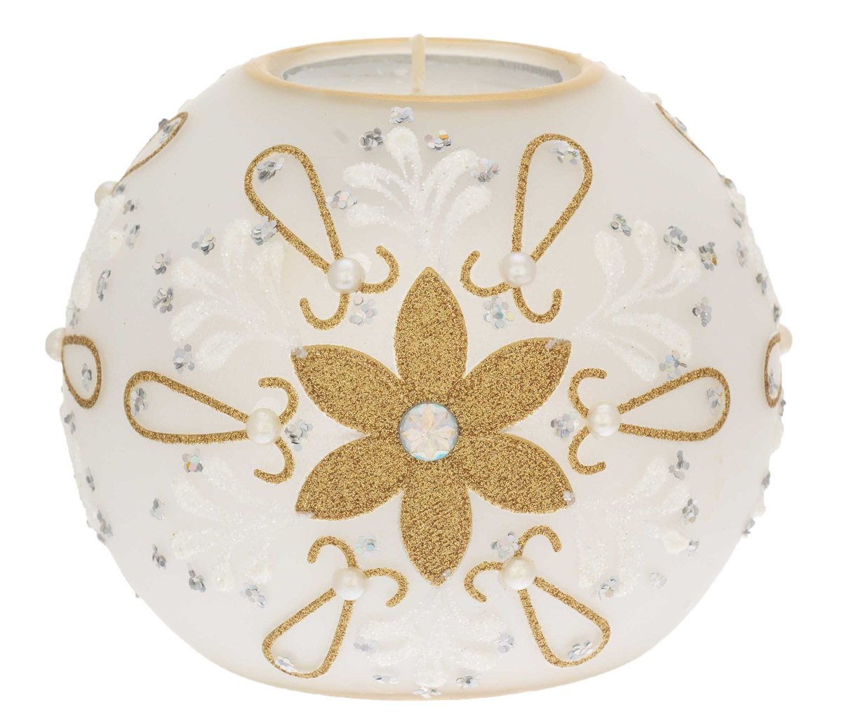 Sfera d. 100 con tealight mm 38